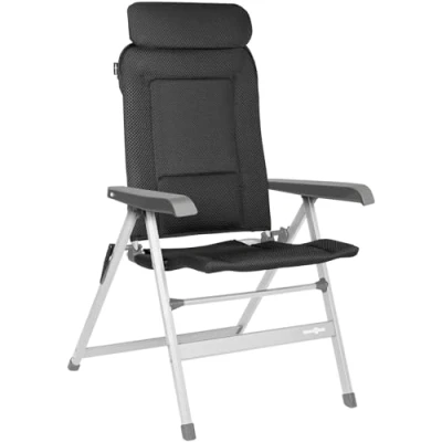 Abbildung von BRUNNER 0404001N.C69 Rebel H2L Campingstuhl, faltbar, 5 Positionen, Tragkraft 120 kg, Aluminium, Standard