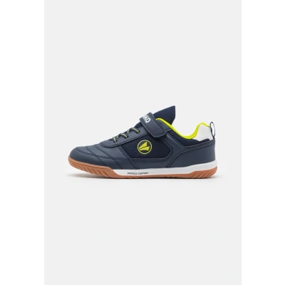 Abbildung von JAKO SH Winger Unisex Fußballschuh Halle für Kinder, Größe: 37, Dark navy/lime Schuhe