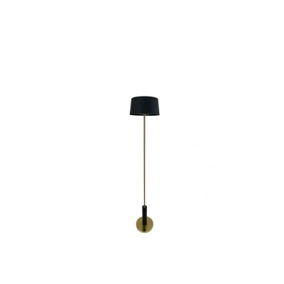 Abbildung von Dyberg Larsen LED Akku Stehlampe Yoyo, schwarz, Höhe 125 cm