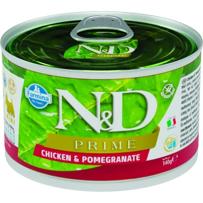Abbildung von N&amp;D DOG PRIME Adult Huhn &amp; Granatapfel Mini 140g