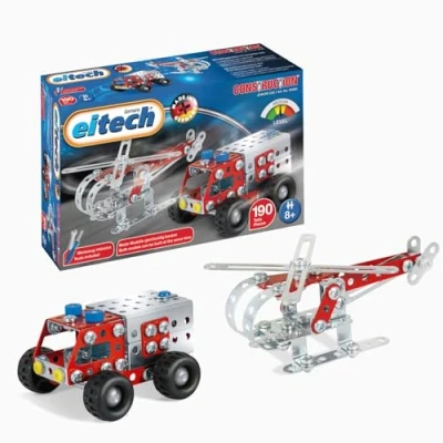 Abbildung von Eitech Metallbaukasten C80 Feuerwehr Set