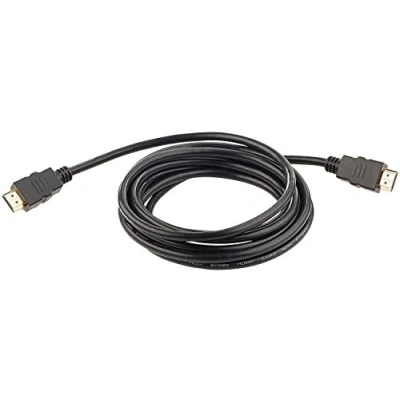 Abbildung von auvisio Highspeed HDMI Kabel: High Speed Kabel für 4K, 3D &amp; Full HD, HEC, schwarz, 3 m (HDMI mit 1080p, Monitorkabel, Verlängerungskabel)