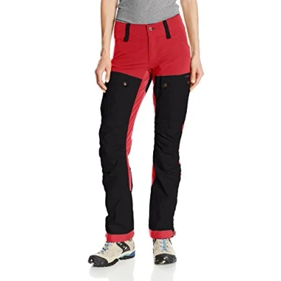 Abbildung von Fjällräven Damen Keb Trousers W Regular Lange Hose, Red, 44