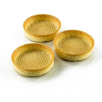 Abbildung von Dessert Tartelettes Filigrano, rund, ø 8,3cm, H 20mm, Mürbeteig, 55 St
