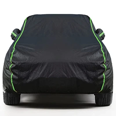 Abbildung von Autoabdeckung Outdoor für VW T ROC, Auto Abdeckplane Staubdicht Wasserdicht Atmungsaktiv Regen Sonne Staub Schutz Abdeckung Car Cover