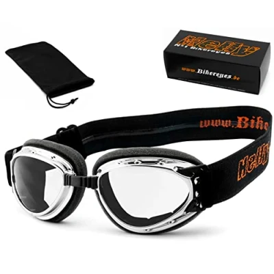 Abbildung von Helly No.1 Bikereyes Motorradbrille 1331, gepolsterte