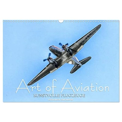 Abbildung von Art of Aviation Kunstvolle Flugzeuge (Wandkalender 2025 DIN A3 quer), CALVENDO Monatskalender