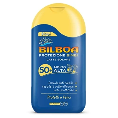 Abbildung von Bilboa Kinder Sonnenmilch Schutz und Freude SPF 50+ 200 ml