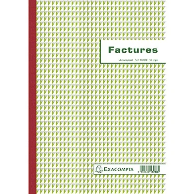 Abbildung von EXACOMPTA Manifold &quot;Factures&quot;, 297 x 210 mm, tripli VE = 1
