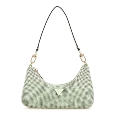 Abbildung von GUESS Zalina Mini Top Zip Shoulder Bag Celadon