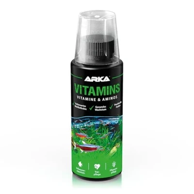 Abbildung von MICROBE LIFT Vitamins 118 ml Multivitamin Zusatz inkl. Aminosäuren für Fische &amp; Korallen, fördert Gesundheit und Wohlbefinden im Süßwasser Aquarium.
