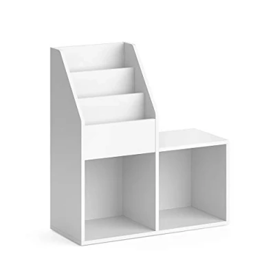Abbildung von Vicco Bücherregal Luigi, Weiß, 72 x 79 cm