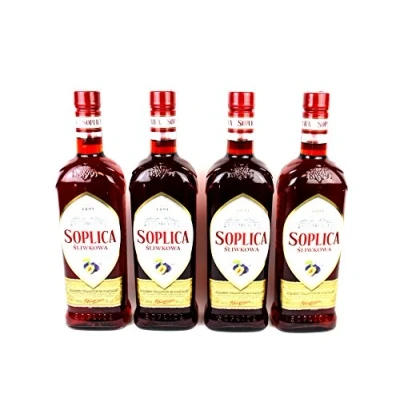 Abbildung von Soplica Sliwkowa Likör aus Polen (4 x 0.5 l) 30%