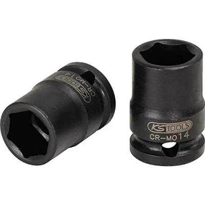 Abbildung von KS TOOLS 515.1546 Kraft Stecknuss 23 10,0 6,3 (1/4&quot;) Sechskant