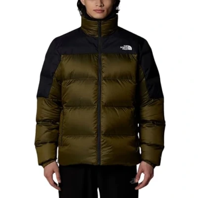 Abbildung von The North Face Diablo DOWN Jacket Daunenjacke, Herren, Größe: XXL, Moss green black heathe
