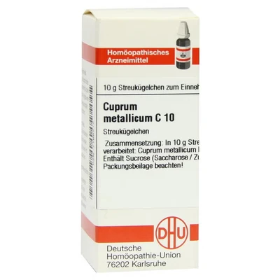 Abbildung von Cuprum Metallicum C 10 Globuli g