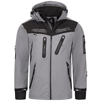 Abbildung von Rock Creek Softshelljacke Herren Wanderjacke H 159