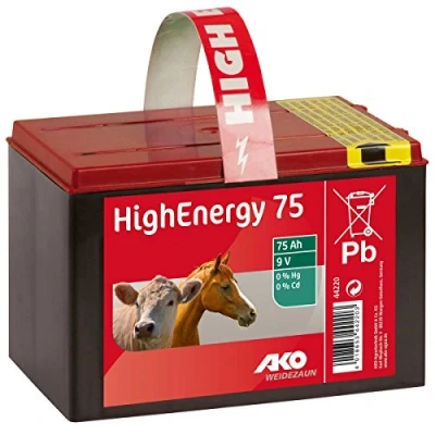 Abbildung von Ako High Energy Saline Trockenbatterie 9V 75Ah