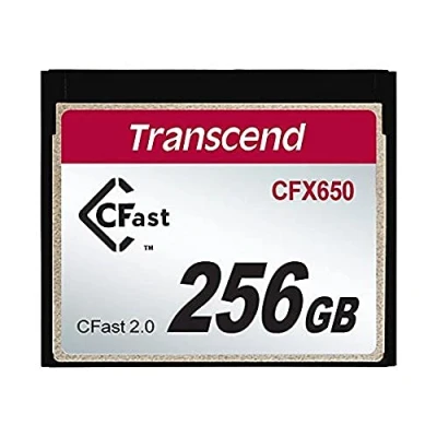 Abbildung von Transcend 256GB CFast 2.0 CFX650 Speicherkarte TS256GCFX650