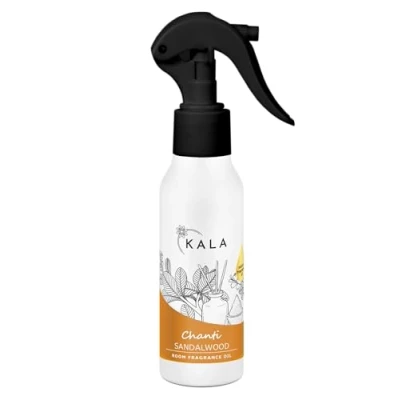 Abbildung von KALA Lufterfrischer Duftölspray CHANTI, Raumspray mit Geruchsneutralisation, Raumduft Spray Hält bis zu 48h, Air Freshener Aktiv Neutralisator Duft Sandelbaum, 100ml