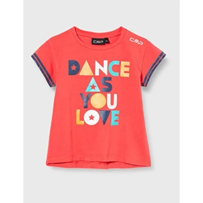 Abbildung von CMP Kinder T Shirt aus Stretch Jersey, Glanz, 104