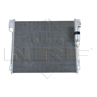 Abbildung von NRF EASY FIT 35582 Klimakondensator mit Trockner, Dichtring 15,5 10,1 Aluminium 640 NISSAN: Pathfinder 3, NP300 Navara Pickup