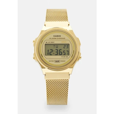 Abbildung von Casio Round Unisex Digitaluhr goldcoloured, Größe: One Size, Gold coloured