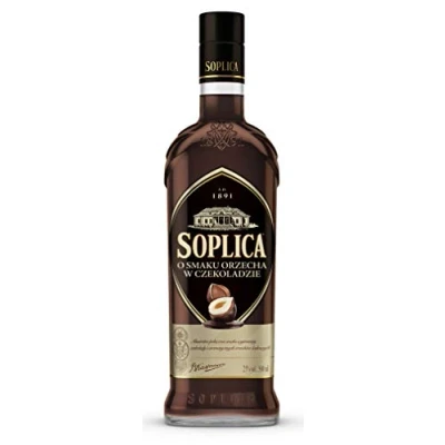 Abbildung von Soplica mit Haselnüssen in Schokolade Geschmack Likör/o smaku orzecha w czekoladzie Nuss (1 x 0.5l)