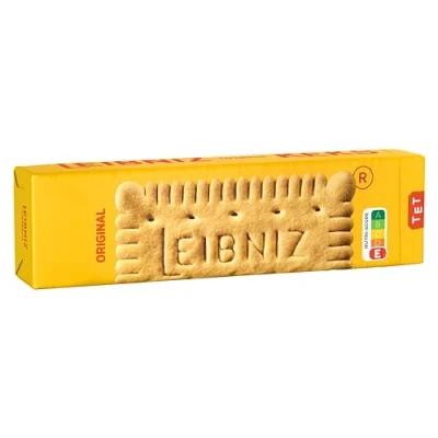 Abbildung von LEIBNIZ Original Butterkeks, 200 g, die Nr 1 unter den Butterkeksen, knusprige Kekse nur echt mit 52 Zähnen (1 x g)