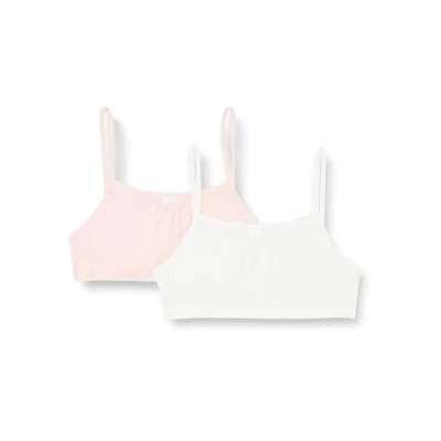 Abbildung von Dim Bh ohne Bügel Les Pockets Ecodim Bustier Mädchen x2, Rose/Weiß, 16 Years