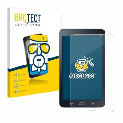 Abbildung von BROTECT Schutzglas für Samsung Galaxy Tab A6 7.0 Schutzfolie Panzer Folie Glas [Extrem Kratzfest 9H, Anti Fingerprint, Ultra Transparent]