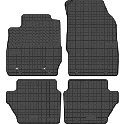 Abbildung von edecor Gummimatten Automatten Gummifussmatten Gummi Fußmatten Satz Set für Ford EcoSport II ab Bj. 2014
