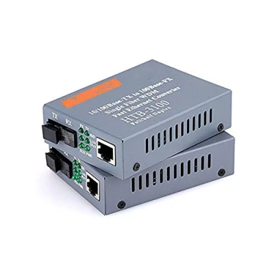 Abbildung von Fiber Media Converter SC Faser Konverter RJ45 25 KM 10 / 100M (1 Paar)