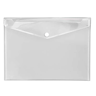Abbildung von VELOFLEX 4520100 Dokumentenhülle Crystal, 1 Stück, DIN A3, Dokumententasche mit Klettverschluss, PP, transparent