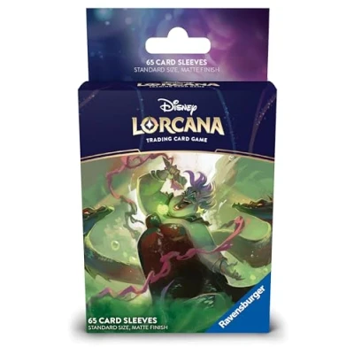 Abbildung von Disney Lorcana Trading Card Game: Archazias Insel Kartenhüllen Ursula