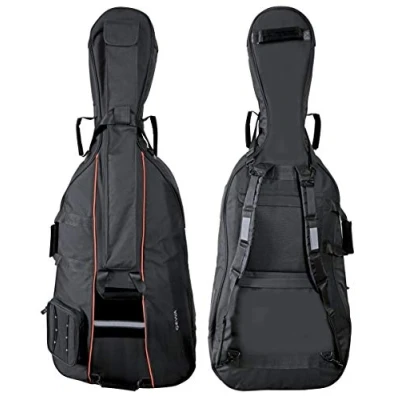 Abbildung von GEWA Cello Gig Bag Premium 1/4 10 mm Polsterung mit Bogentasche und Rucksackgurten
