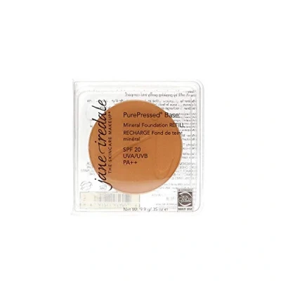 Abbildung von Pressed Powder Refill Latte kaffeecreme, Gesichtspuder, LSF20, jane iredale