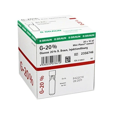 Abbildung von Glucose 20% Braun Mini Plasco connect iniecto lsg.