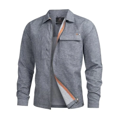 Abbildung von Indicode Jeans Euron Hemd, Herren, Größe: Medium, Navy