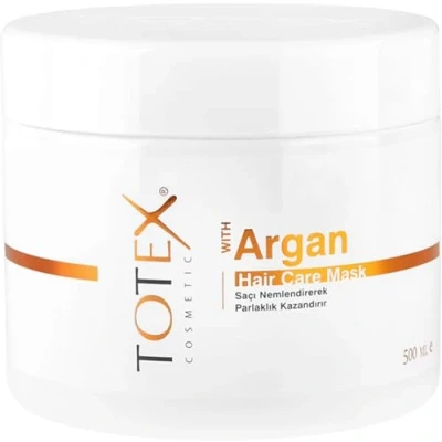 Abbildung von Totex ARGAN Haarpflege Maske Haarkur 500ml Haarmaske Behandlung für geschädigtes dünnes trockenes strapaziertes Haar (Argan)