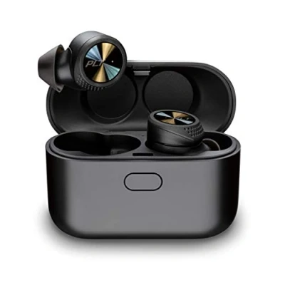 Abbildung von Plantronics BACKBEAT PRO 5100 True Wireless Bluetooth Headset/Kopfhörer, In Ear, IP54 und Noise canceling, Schwarz