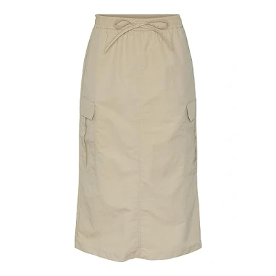Abbildung von Pieces JILL Alinienrock, Damen, Größe: Medium, White pepper