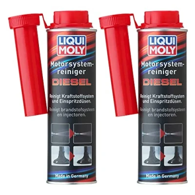 Abbildung von Liqui Moly 2X Motor System Reiniger Diesel 300ml entfernt Ablagerungen &amp; gewährleistet geringeren Kraftstoffverbrauch Kraftstoff Additiv für Motoren I