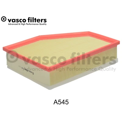Abbildung von DAVID VASCO A545 Luftfilter 67 219 274 rechteckig Filtereinsatz mit Vorfilter BMW: 5 Limousine, Touring, 7