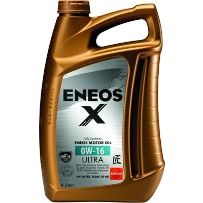 Abbildung von ENEOS Motoröl 0W 16 “X ULTRA 4L Motorenöl für Hybridmotoren Synthetik Motor Öl mit Organischen Zusätzen Weniger Kraftstoffverbrauch Motorschutz