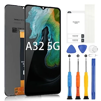 Abbildung von ARSSLY LCD Bildschirm für Samsung Galaxy A32 5G 2021 Display SM A326B A326BR 6,5 Zoll Digitizer Touch Ersatz Assembly mit Werkzeugen