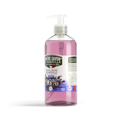 Abbildung von Maître Savon de Marseille Flüssige mit Lavendel 500 ml. 96% natürlichen Ursprungs
