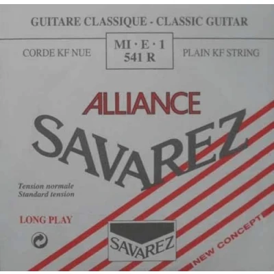 Abbildung von Savarez Alliance HT Classic Guitar Strings 541R Einzelsaiten Standard E Carbon