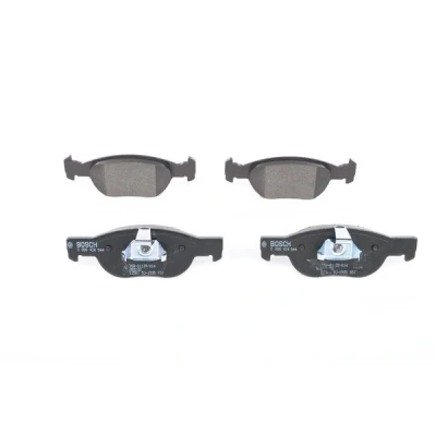 Abbildung von BOSCH 0 986 424 544 Bremsbelagsatz Low Metallic mit Anti Quietsch Blech, Montageanleitung FIAT: Punto II Schrägheck, I Schrägheck
