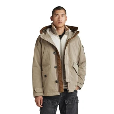 Abbildung von G STAR RAW Herren 2 in 1 Adaptable Vodan Jkt, Grau (elephant skin D22521 C408 G106), L